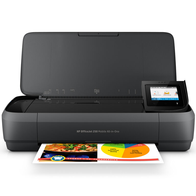 惠普（HP）OfficeJet 258 惠商系列A4移动办公喷墨多功能一体机