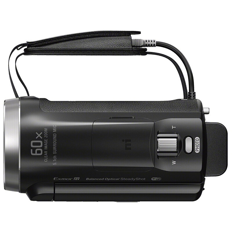 索尼（SONY）HDR-PJ675 摄像机 3英寸显示屏 920万像素 自动/手动对焦 30倍光学变焦 内置32G内存 160分钟续航时间 一年保修 黑色