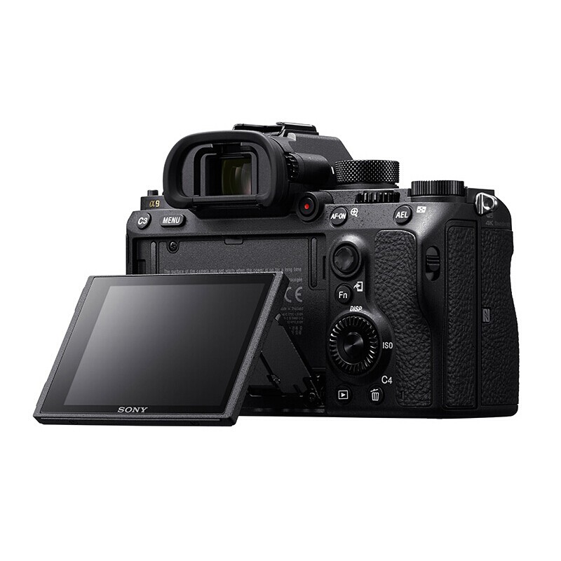 索尼（SONY）ILCE-9/a9 微单相机 CMOS全画幅传感器 2420万像素 3英寸显示屏 快速混合自动对焦 无内置存储 单机身不含镜头 一年保修 黑色