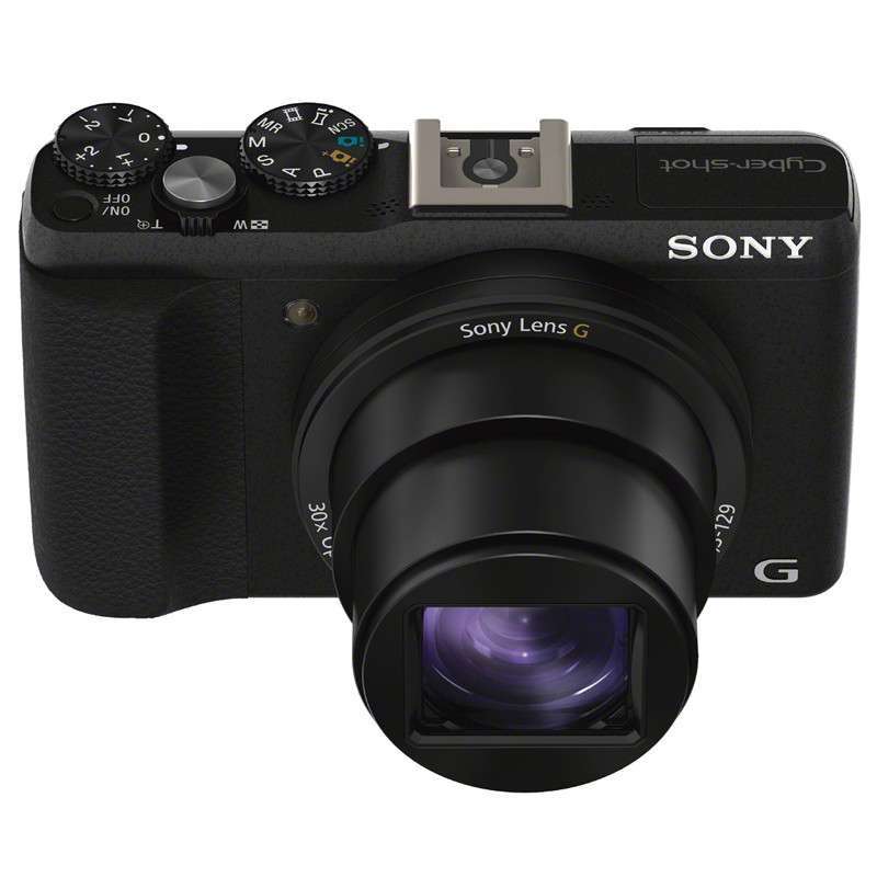 索尼（SONY）DSC-HX60 数码相机 1/2.3英寸CMOS传感器 2040万像素 3英寸显示屏 30倍光学变焦 无内置存储 F3.5-F6.3光圈镜头 一年保修 黑色