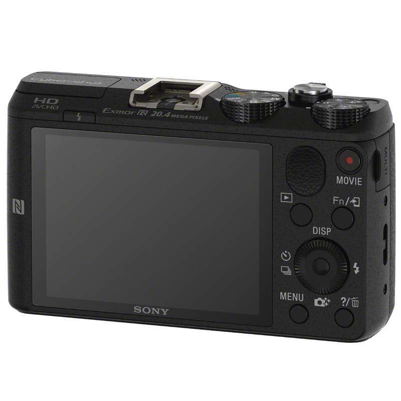 索尼（SONY）DSC-HX60 数码相机 1/2.3英寸CMOS传感器 2040万像素 3英寸显示屏 30倍光学变焦 无内置存储 F3.5-F6.3光圈镜头 一年保修 黑色