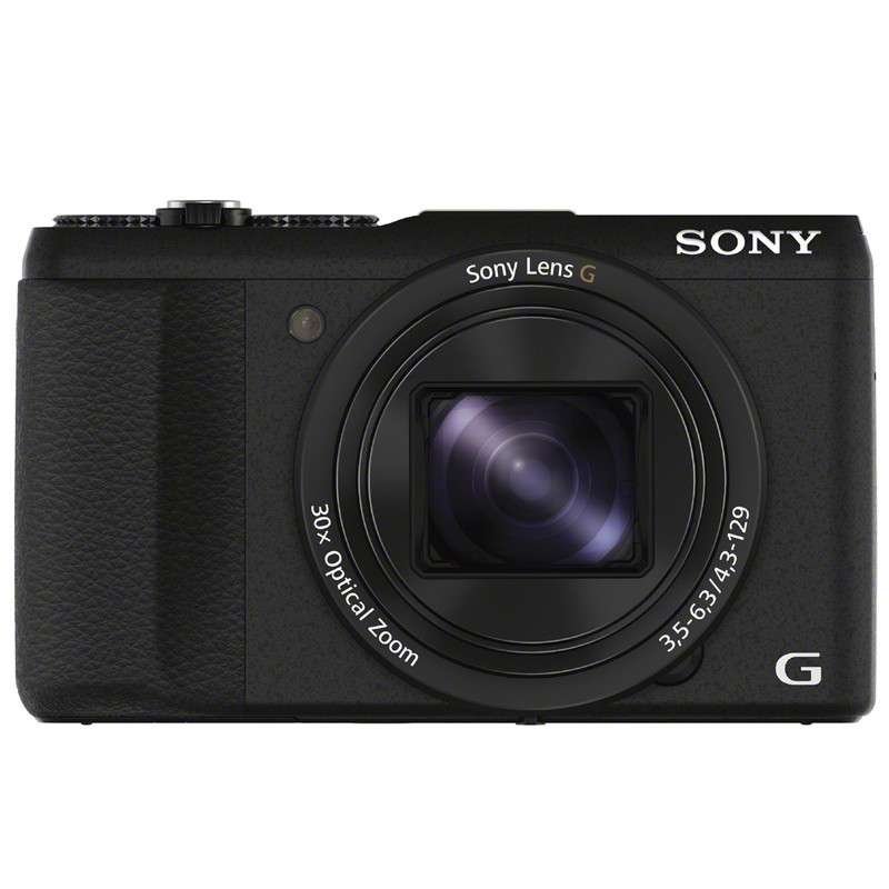 索尼（SONY）DSC-HX60 数码相机 1/2.3英寸CMOS传感器 2040万像素 3英寸显示屏 30倍光学变焦 无内置存储 F3.5-F6.3光圈镜头 一年保修 黑色