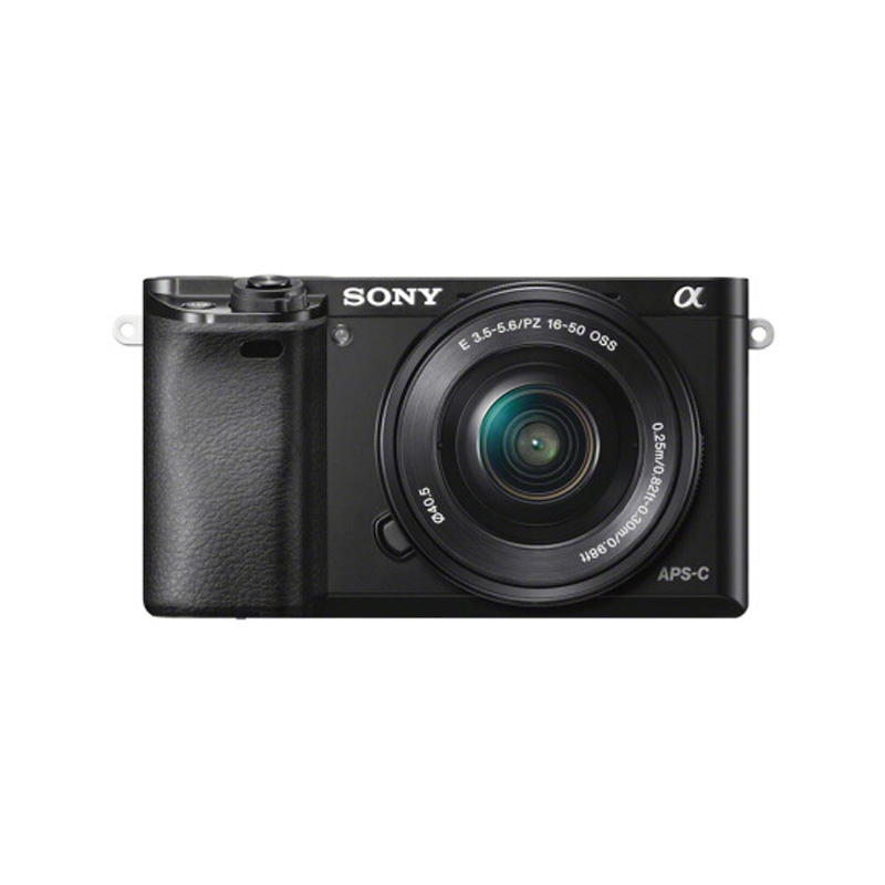 索尼（SONY）ILCE-6000L APS-C微单数码相机标准套装 CMOS传感器 APS-C画幅23.5x15.6mm 约2430万有效像素 3.0英寸液晶屏 无内置存储 E PZ 16-50mm F3.5-5.6 OSS镜头 一年保修