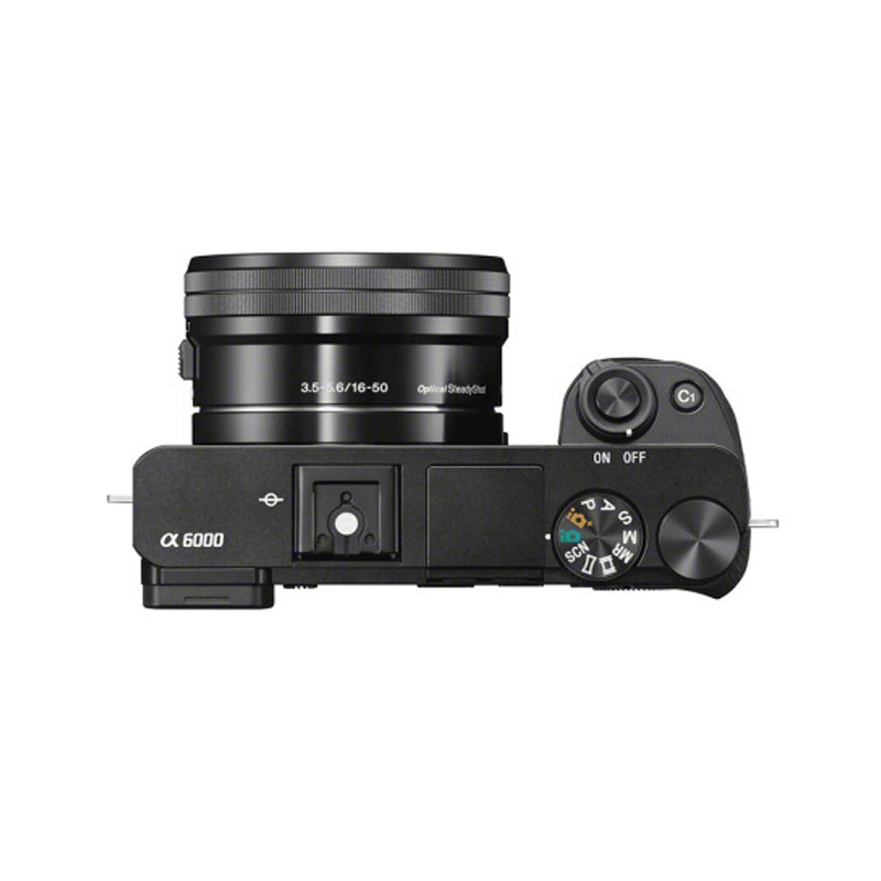 索尼（SONY）ILCE-6000L APS-C微单数码相机标准套装 CMOS传感器 APS-C画幅23.5x15.6mm 约2430万有效像素 3.0英寸液晶屏 无内置存储 E PZ 16-50mm F3.5-5.6 OSS镜头 一年保修