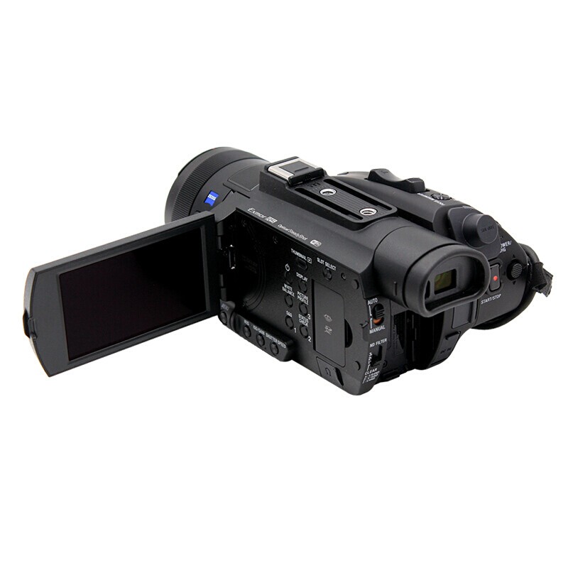 索尼（SONY）PXW-Z90 摄像机 3.5英寸显示屏 1420万像素 手动/自动对焦 12倍光学变焦 无内置存储 140分钟续航时间 一年保修 黑色