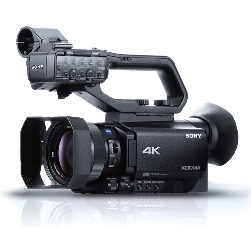 索尼（SONY）PXW-Z90 摄像机 3.5英寸显示屏 1420万像素 手动/自动对焦 12倍光学变焦 无内置存储 140分钟续航时间 一年保修 黑色