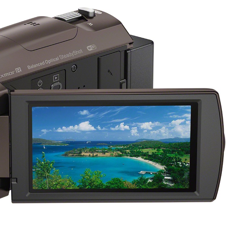 索尼（SONY）HDR-CX680 摄像机 3英寸显示屏 251万像素 自动/手动对焦 30倍光学变焦 64G内置存储 160分钟续航时间 一年保修 棕色
