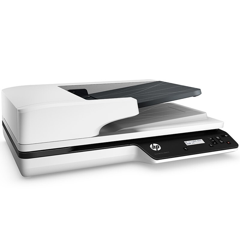 惠普（HP）ScanJet Pro 3500f1 A4幅面平板及馈纸式扫描仪 50页/分钟 可扫描黑白/灰色/彩色 600dpi 自动双面扫描 一年保修