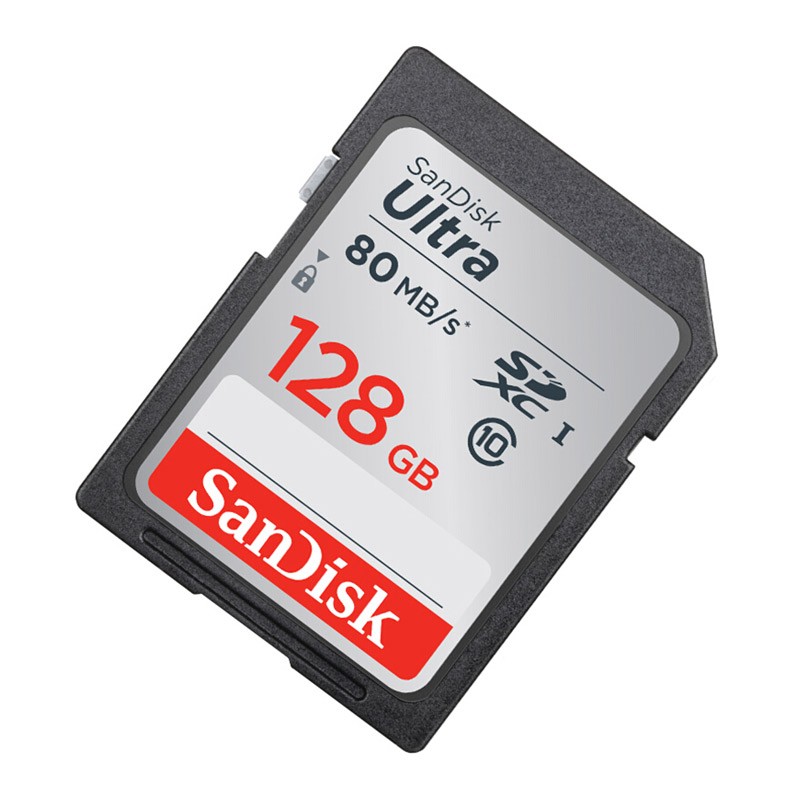 闪迪（SanDisk）相机内存卡（128G）（80M/S SD卡）