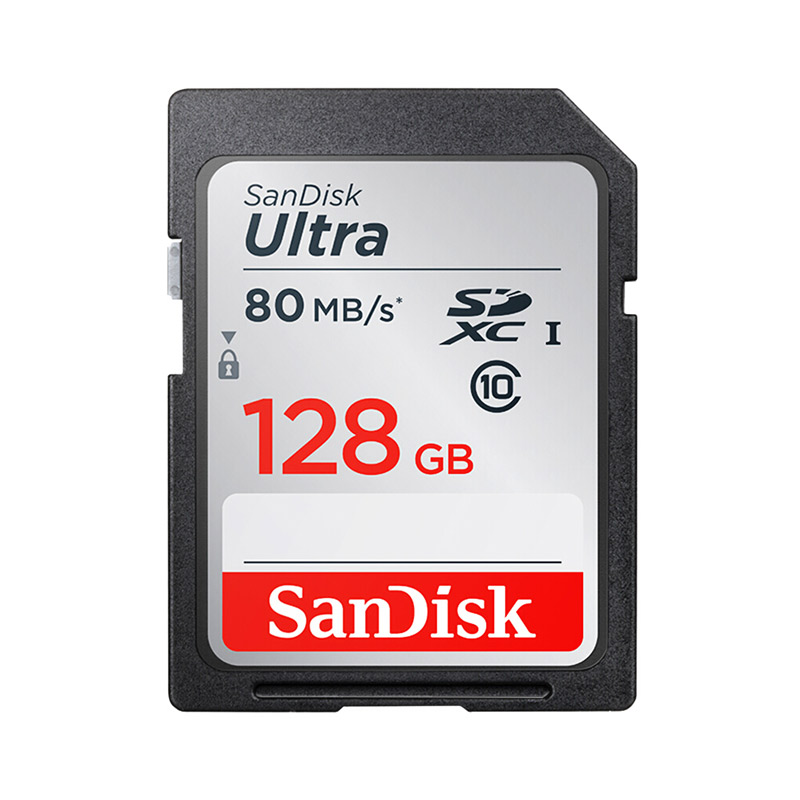 闪迪（SanDisk）相机内存卡（128G）（80M/S SD卡）