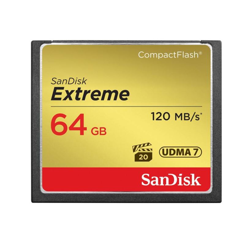 闪迪（SanDisk）存储卡（64G） （CF卡 /120m/s）